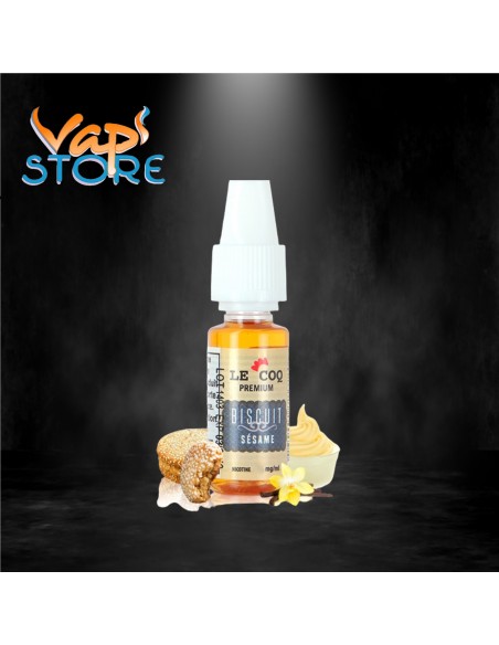 LE COQ QUI VAPE Biscuit Sésame 10 ml