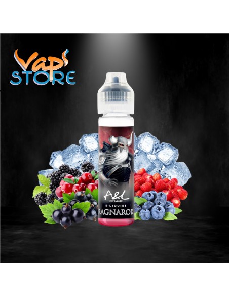 E-liquide Ragnarok 50ml ULTIMATE par A&L Fruits Rouges, Frais