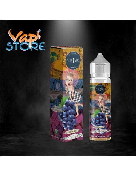 E-liquide Bamboche à Bordeaux 50ml HEXAGONE Raisin, Cassis glacé