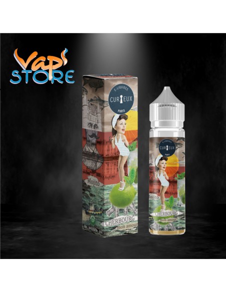 E-liquide Cherbourg mon amour 50ml HEXAGONE par Curieux Liquides