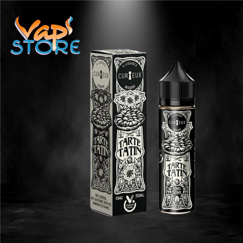 E-liquide Tarte Tatin 50ml DESSERT par Curieux Liquides