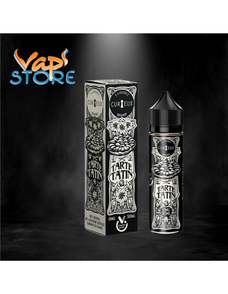 E-liquide Tarte Tatin 50ml DESSERT par Curieux Liquides