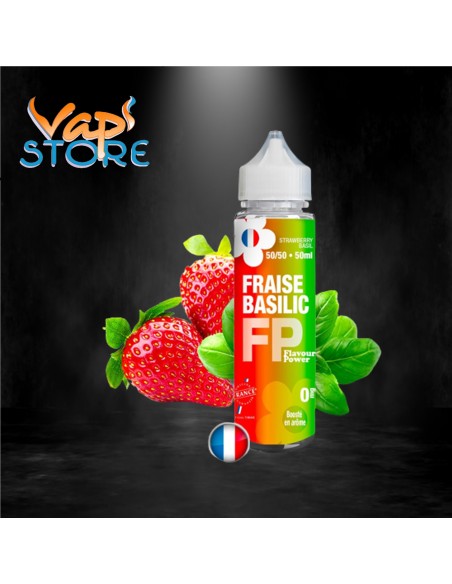 E-liquide Fraise Basilic 50ml Flavour Power