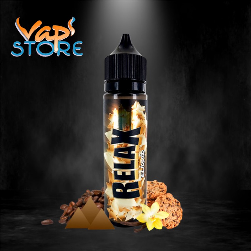 E-liquide Relax 50ml ELIQUID FRANCE classic blond, cookies, café