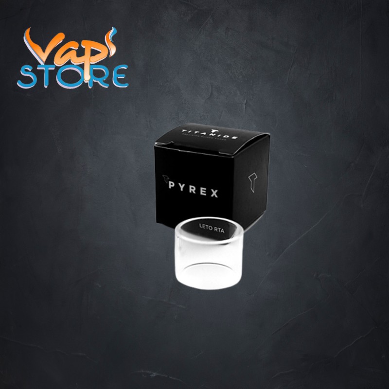 Pyrex Tube Leto RTA TITANIDE