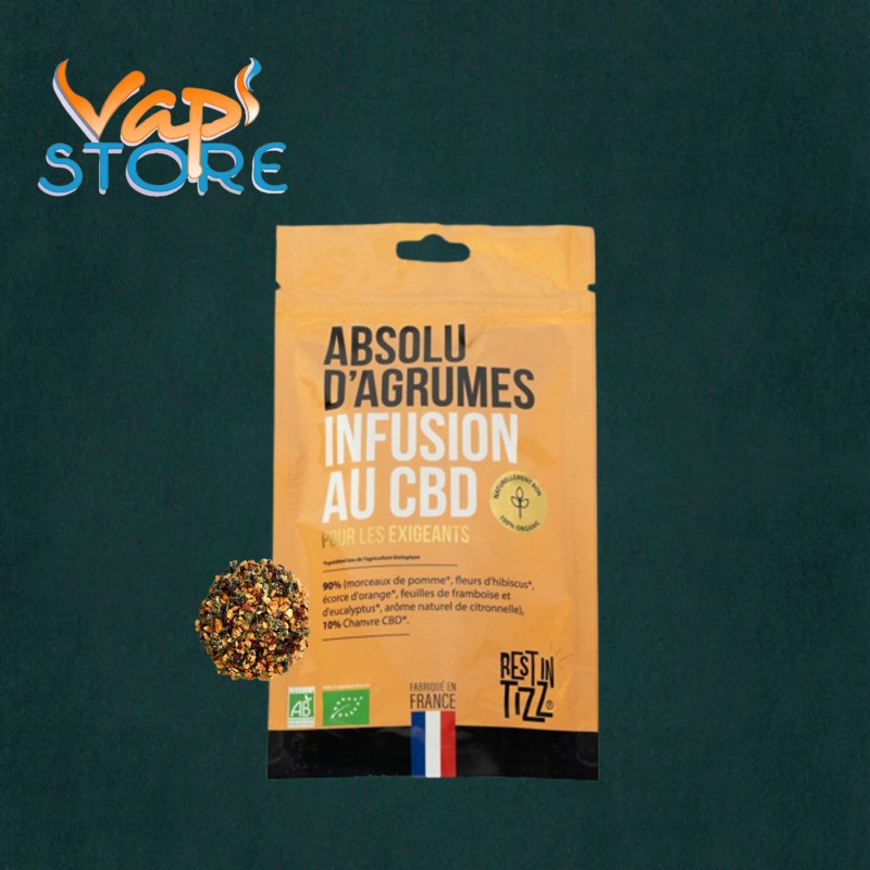 REST IN TIZZ Absolu d'agrumes Infusion CBD