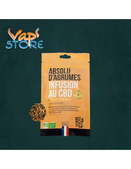 REST IN TIZZ Absolu d'agrumes Infusion CBD