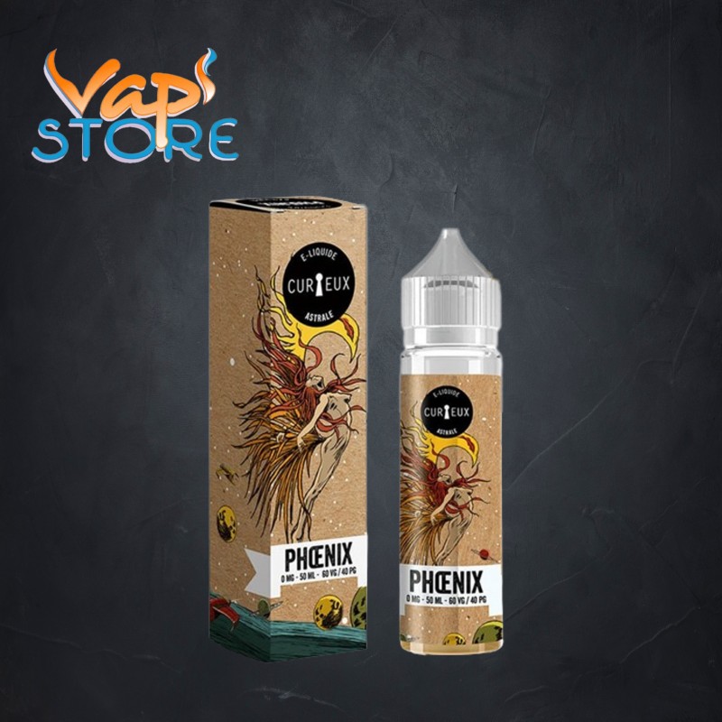 E-liquide Phoenix 50ml ASTRALE vanille custard, noix de coco