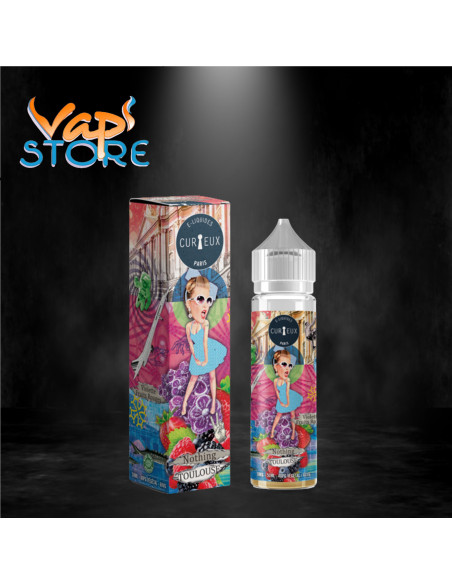 E-liquide Nothing Toulouse 50ml HEXAGONE Violette, Fruits Rouges