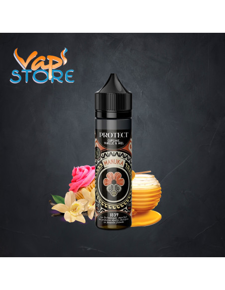E-liquide Manuka 50ml PROTECT Cupcake, Vanille & Miel