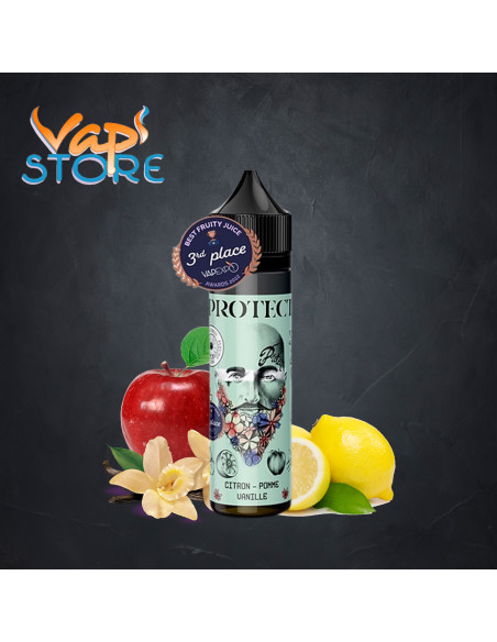 E-liquide Citron Pomme Vanille 50ml PROTECT