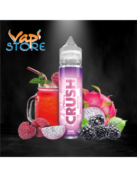 E-liquide Diavita 50ml FREEZY CRUSH diabolo framboise, pitaya, mûre