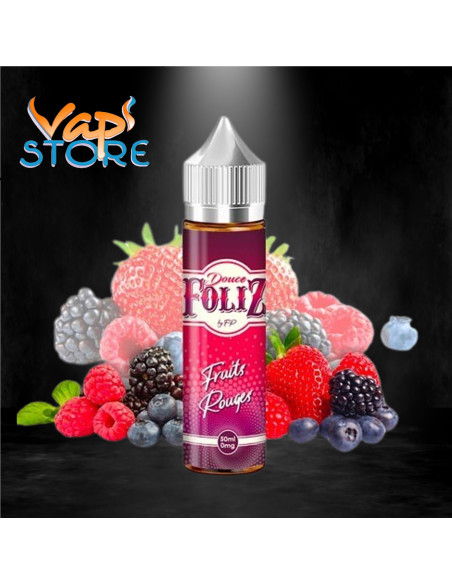 E-liquide Fruits Rouges 50ml DOUCE FOLIZ by FP