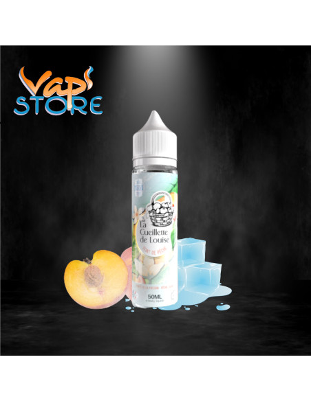 E-liquide Teint de Pêche Frais 50ml La Cueillette de Louise e.tasty
