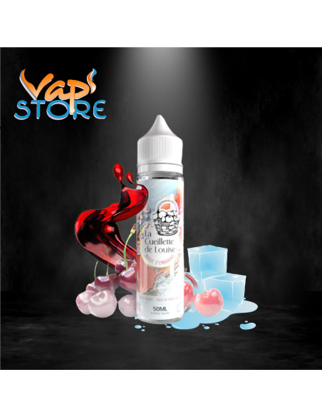 E-liquide Rouge d'embarras frais 50ml La Cueillette de Louise e.tasty