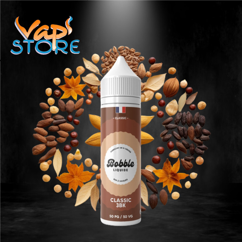 E-liquide Classic 3BK Bobble Liquide