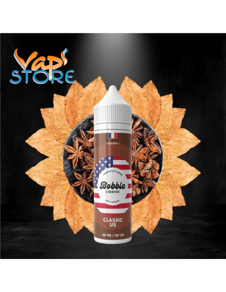 E-liquide Classic US 50ml Bobble Liquide