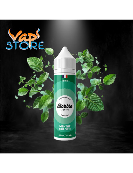 E-liquide Menthe Chloro 50ml Bobble Liquide