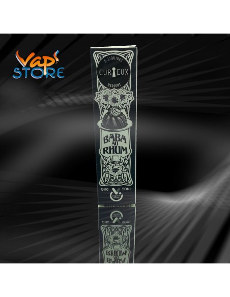 E-liquide Baba au rhum 50 ml DESSERT Curieux Liquides