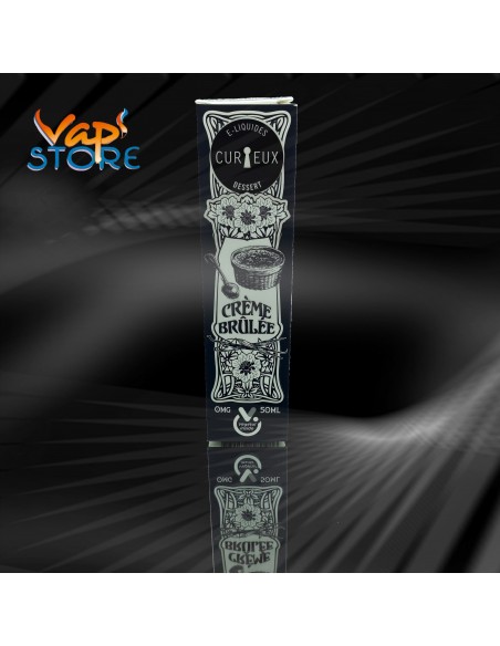 E-liquide Crème Brûlée 50 ml DESSERT Curieux Liquides