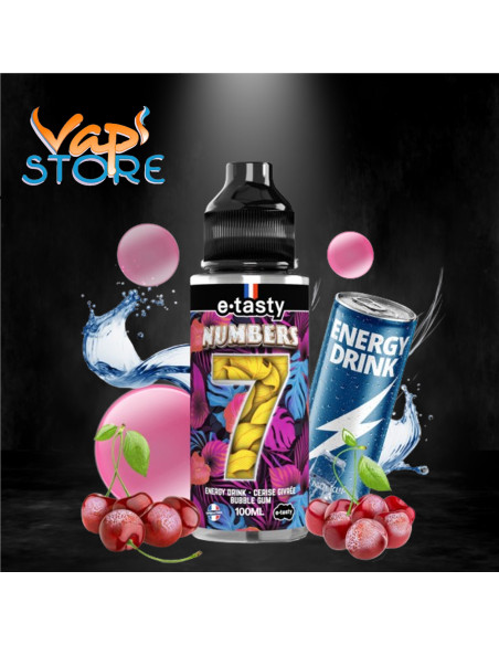 E-liquide Numbers 7 100ml e.tasty