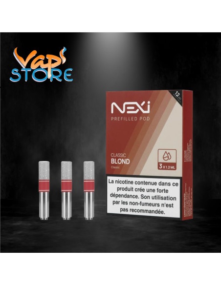 Cartouches Nexi One 20mg x3 - ASPIRE