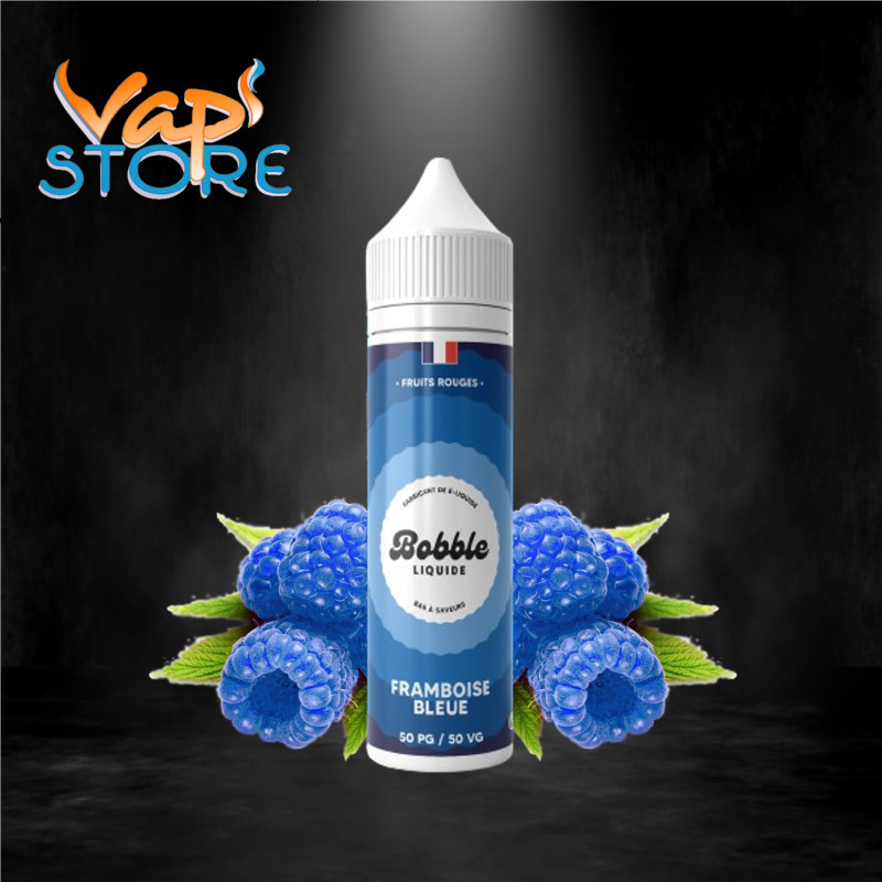 E-liquide Framboise bleue 50ml Bobble Liquide