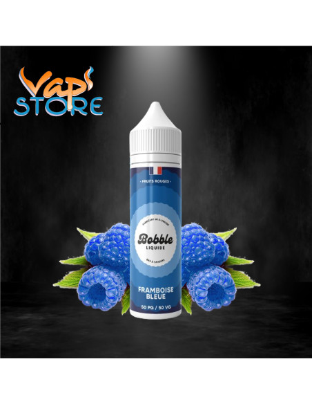 E-liquide Framboise bleue 50ml Bobble Liquide