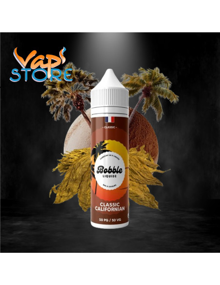 E-liquide Classic Californian 50ml Bobble Liquide