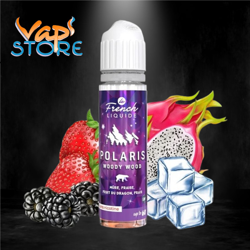 E-liquide Woody Wood 50ml POLARIS Lips France