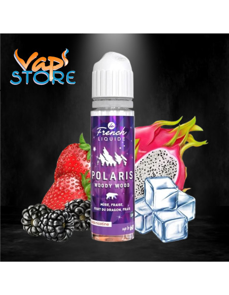 E-liquide Woody Wood 50ml POLARIS Lips France