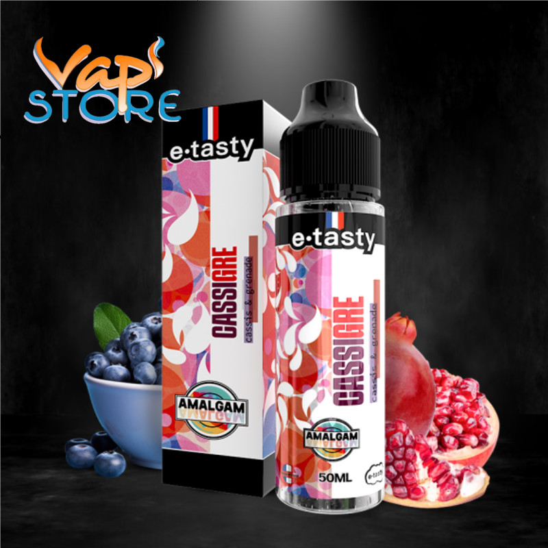 E-liquide Cassigre 50ml AMALGAME par e.tasty