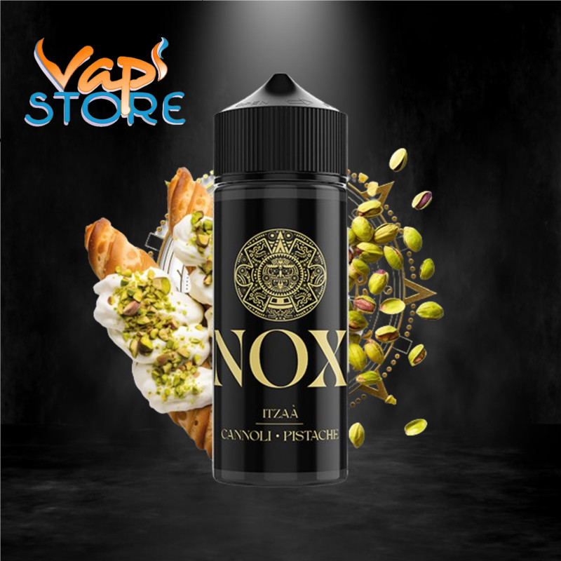 nox e liquide E-liquide Itzaa 50ml NOX par Secret's Lab Cannoli à la pistache