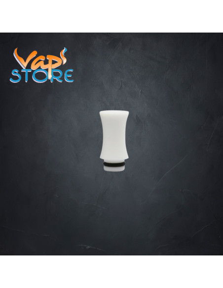 Drip tip 510 M18 white - we are vape