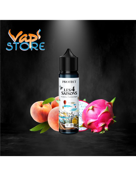 E-liquide Nectarine Fruit du dragon 50ml Les 4 saisons (été) Protect