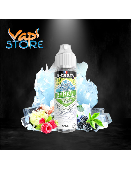 E-liquide Siko 50ml BANKIZ EXTRA FRAIS par e.tasty