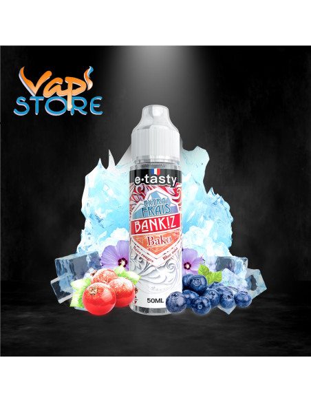 E-liquide Bako 50ml BANKIZ EXTRA FRAIS par e.tasty