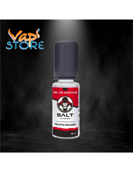 E-liquide sel de nicotine Fruits Rouges 10 ml SALT
