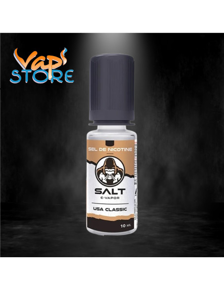 E-liquide sel de nicotine USA Classic 10 ml SALT