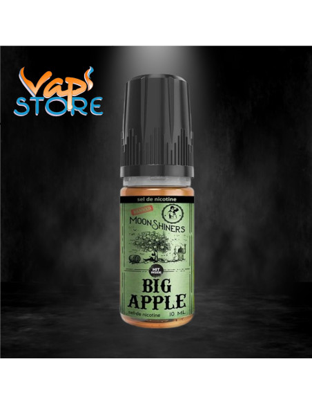 MOONSHINERS Big Apple 10 ml Sel de nicotine