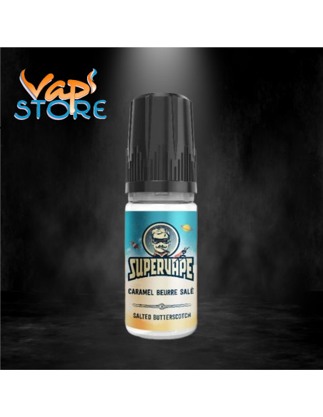 Arôme concentré Caramel Beurre Salé 10 ml SUPERVAPE