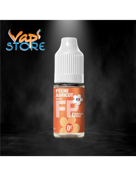E-liquide Pêche Abricot 10 ml Flavour Power