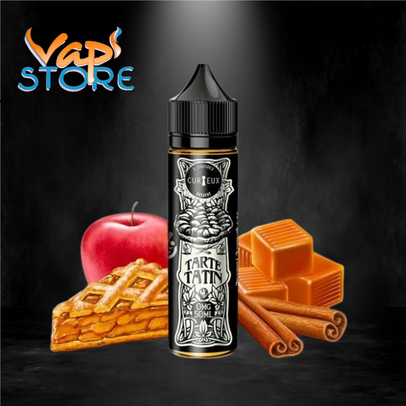 E-liquide Tarte Tatin 50ml DESSERT par Curieux Liquides