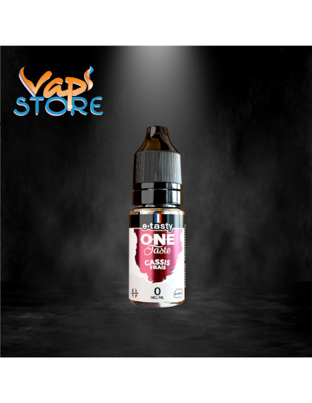 E-liquide Cassis Frais 10ml One Taste par e.tasty