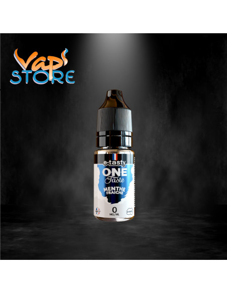 E-liquide Menthe Fraîche 10ml One Taste par e.tasty
