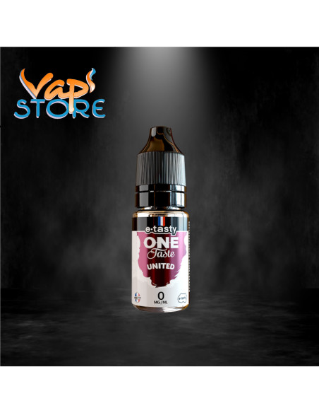 E-liquide United 10ml One Taste par e.tasty