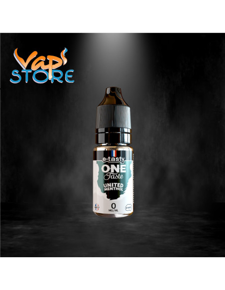 E-liquide United Menthol 10ml One Taste par e.tasty