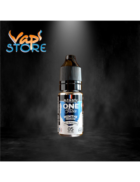 E-liquide Menthe Fraîche 10ml Sels de nicotine One Taste par e.tasty