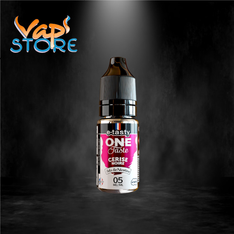 E-liquide Cerise noire 10ml Sels de nicotine One Taste par e.tasty