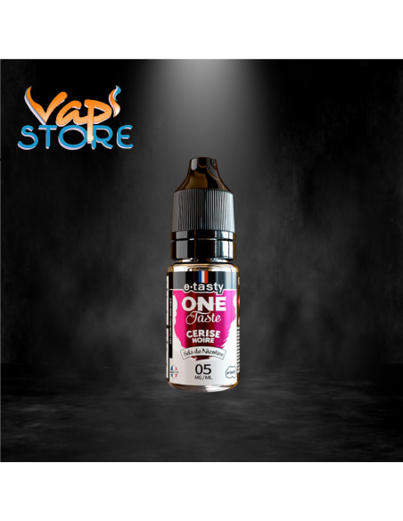 E-liquide Cerise noire 10ml Sels de nicotine One Taste par e.tasty